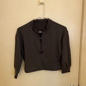 Matching sweat set with biker shorts